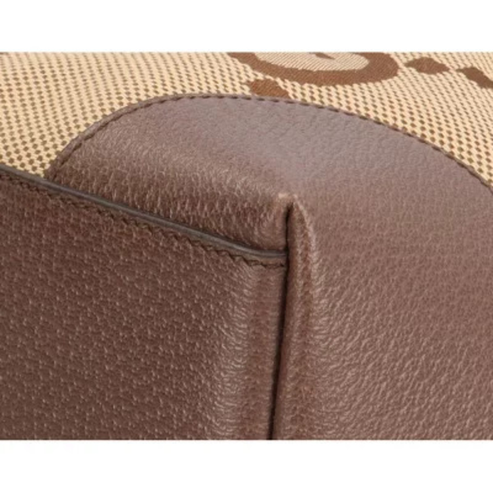 Gucci Jumbo GG Ophidia Tote Bag Canvas Beige - Picture 7 of 7